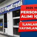 yapı kredi personel alımı