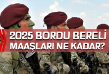 2025 Bordo Bereli Maaşları Ne Kadar Oldu? Güncel Özel Kuvvetler Subay ve Astsubay Maaşları