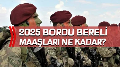 2025 Bordo Bereli Maaşları Ne Kadar Oldu? Güncel Özel Kuvvetler Subay ve Astsubay Maaşları