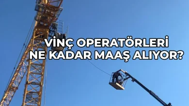 2025 Vinç Operatörü Maaşı Ne Kadar Oldu? Güncel Rakamlar ve Detaylar