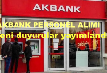 Akbank yeni duyurular yayımlandı