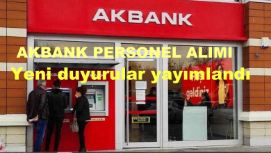 Akbank yeni duyurular yayımlandı