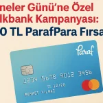 Anneler Günü’ne Özel Halkbank Kampanyası: Paraf Kart ile 700 TL’ye Varan ParafPara Fırsatı!