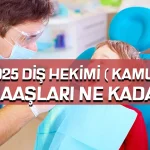 Diş Hekimi Maaşları 2025 Ne Kadar? Kamu ve Özel Sektör Ücretleri Güncellendi