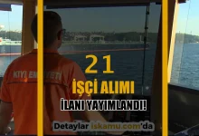 Kıyı Emniyeti 2025'te 21 Daimi İşçi Alacak! KPSS'li ve KPSS'siz Kadrolar
