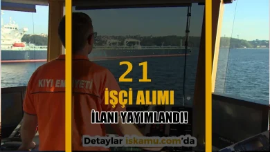 Kıyı Emniyeti 2025'te 21 Daimi İşçi Alacak! KPSS'li ve KPSS'siz Kadrolar