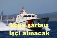 Sahil Güvenlik Komutanlığı KPSS Şartsız 19 Sürekli İşçi Alımı Yapacak