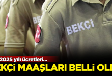 bekçi maaşı ne kadar oldu