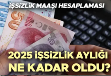 işsizlik maaşı ne kadar oldu