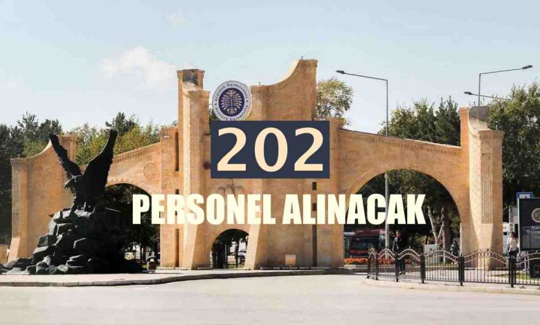 Atatürk Üniversitesi 202 Sözleşmeli Personel Alımı Yapacak