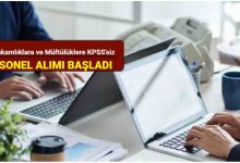 Kaymakamlık ve Müftülüklere 2604 Personel Alımı Yapılacak