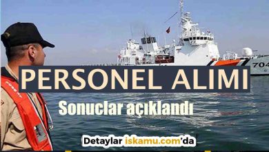 Sahil Güvenlik Komutanlığı Personel Alımı Sonuçları Açıklandı!
