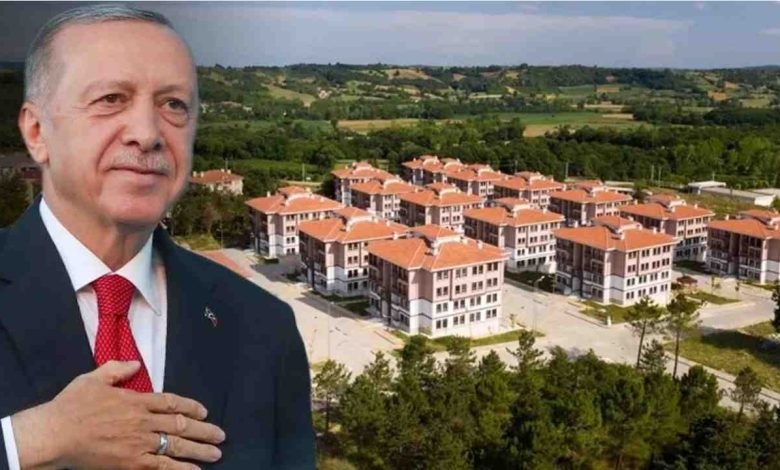 Cumhurbaşkanı Erdoğan'dan 500 Bin Sosyal Konut Müjdesi