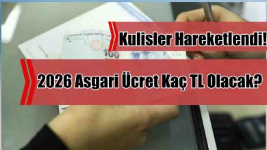 2026 Asgari Ücret İçin Kulisler Hareketli: İşte Örnek Hesaplamalar