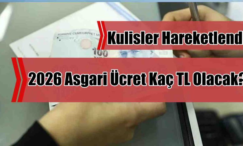 2026 Asgari Ücret İçin Kulisler Hareketli: İşte Örnek Hesaplamalar