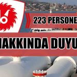 BOTAŞ 223 Personel Alımı Hakkında Duyuru Geldi!