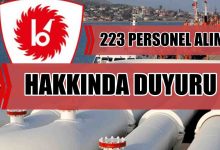 BOTAŞ 223 Personel Alımı Hakkında Duyuru Geldi!