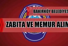 Bakırköy Belediyesi Memur Alımı Sonuçları Açıklandı