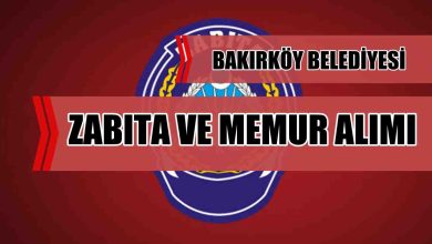 Bakırköy Belediyesi Memur Alımı Sonuçları Açıklandı