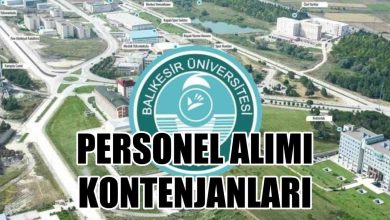 Balıkesir Üniversitesi 25 Personel Alımı