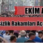 Ekim Ayı İşsizlik Rakamları Açıklandı!