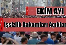 Ekim Ayı İşsizlik Rakamları Açıklandı!