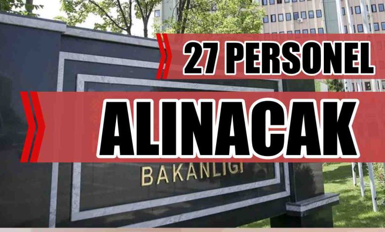 Kültür ve Turizm Bakanlığı 27 Sözleşmeli Personel Alımı Yapıyor
