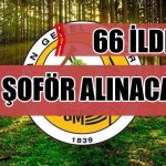 OGM 66 İlde 296 Şoför Alımı Yapacak!