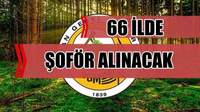 OGM 66 İlde 296 Şoför Alımı Yapacak!