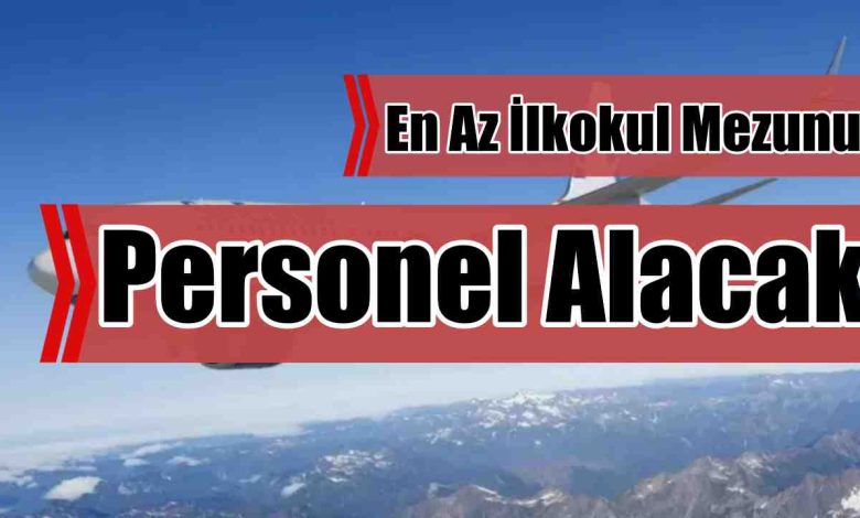 SunExpress En Az İlkokul Mezunu Personel Alımı Yapıyor!