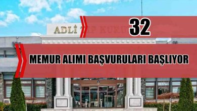 ATK 32 Memur Alımı Başvurusu Başlıyor