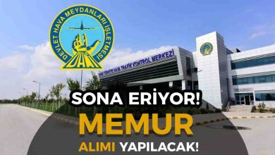 DHMİ 122 Memur Alımı