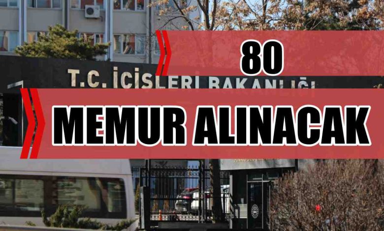 İçişleri Bakanlığı 80 İl Planlama Uzman Yardımcısı Alacak