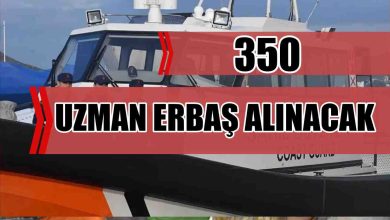 Sahil Güvenlik Komutanlığı 350 Uzman Erbaş Alımı Yapacak