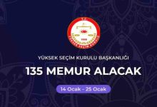 YSK 135 Memur Alımı Yapacak