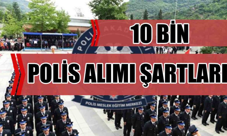 33. Dönem POMEM 10.000 Polis Alımı Yapılacak! Başvuru Şartları Belli Oldu