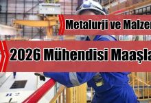 2026 Mühendisi Maaşları