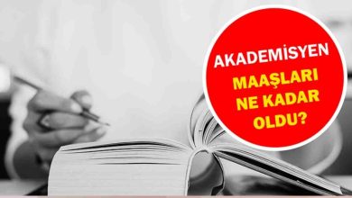 Akademisyen Maaşları Ne Kadar?
