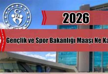 Gençlik ve Spor Bakanlığı 2026 Uzman Yardımcılığı Maaşı Ne Kadar?