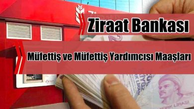 Ziraat Bankası 2026 Müfettiş ve Müfettiş Yardımcısı Maaşları Ne Kadar?
