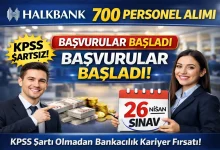 Halkbank 700 Personel Alımı Başvuruları Başladı