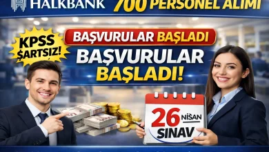 Halkbank 700 Personel Alımı Başvuruları Başladı
