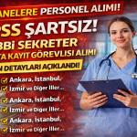 Hastanelere Tıbbi Sekreter ve Hasta Kayıt Görevlisi Alımı 2026: KPSS Şartsız Başvurular Başladı