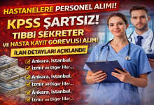 Hastanelere Tıbbi Sekreter ve Hasta Kayıt Görevlisi Alımı 2026: KPSS Şartsız Başvurular Başladı