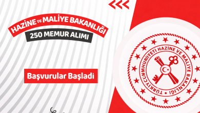 Hazine ve Maliye Bakanlığı 250 Memur Alımı Başvuruları Başladı
