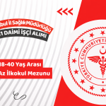 İstanbul İl Sağlık Müdürlüğü 211 Daimi Personel Alımı İş İlanı Yayımlandı (Temizlik Görevlisi)