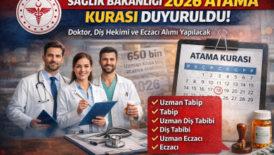 Sağlık Bakanlığı 2026 Yılı İlk Defa ve Yeniden Atama Kurası Duyurusu Yayımlandı