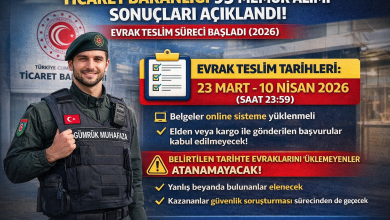 Ticaret Bakanlığı 95 Memur Alımı Sonuçları Duyuruldu