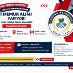 Tokat Tanoba Belediyesi 1 Memur Alımı Yapiyor