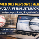 MEB 903 Personel Alımı